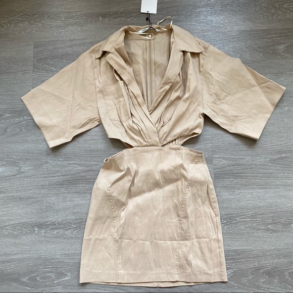 Zara Cut Out Mini Dress - Picture 12 of 14